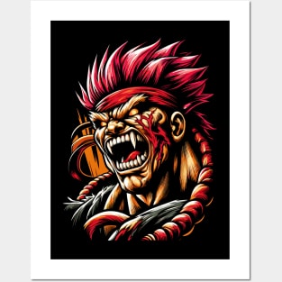 Angry Gouki Posters and Art